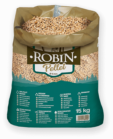 worek pelletu opałowego Robin do kupienia w Sochocinie lub sklepie internetowym